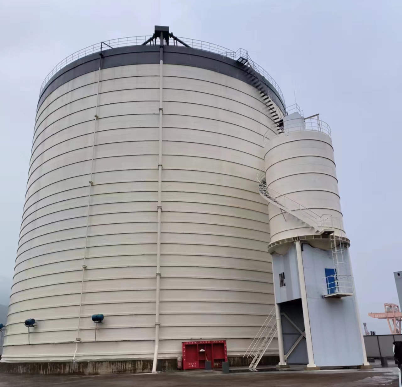 南开10万吨水泥钢板库