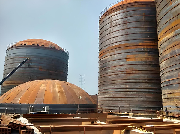 南开焦粉钢板仓